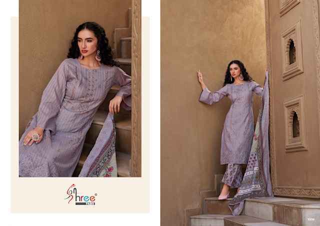 Shree Fabs Bin Saeed Exclusive Vol-1 Cotton Dress Material (6 pcs Catalogue)