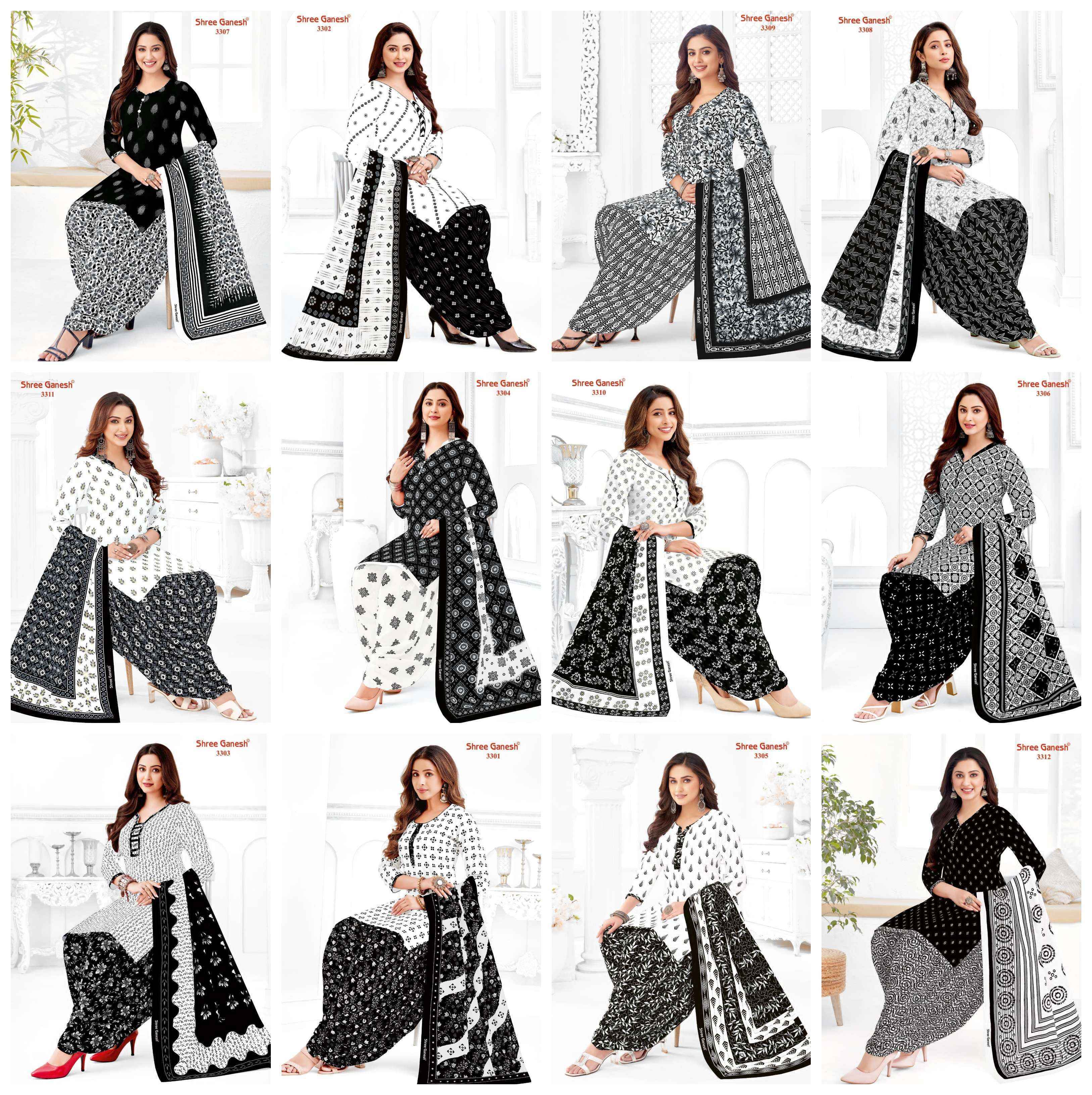 Shree Ganesh Colours Special Vol-3 Cotton Dress Material (10 pcs Catalogue)