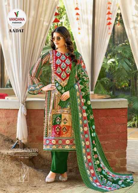 Vandana Fashion Aadat Vol-1 Viscouse Rayon Dress Material (6 pcs Catalogue)