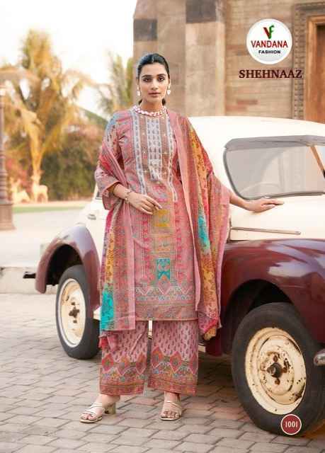 Vandana Fashion Shehnaaz Vol-1 Cotton Dress Material (8 pcs Catalogue)
