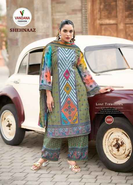 Vandana Fashion Shehnaaz Vol-1 Cotton Dress Material (8 pcs Catalogue)