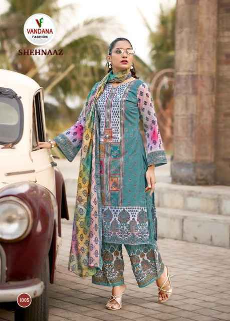 Vandana Fashion Shehnaaz Vol-1 Cotton Dress Material (8 pcs Catalogue)