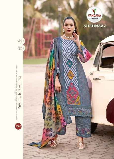 Vandana Fashion Shehnaaz Vol-1 Cotton Dress Material (8 pcs Catalogue)