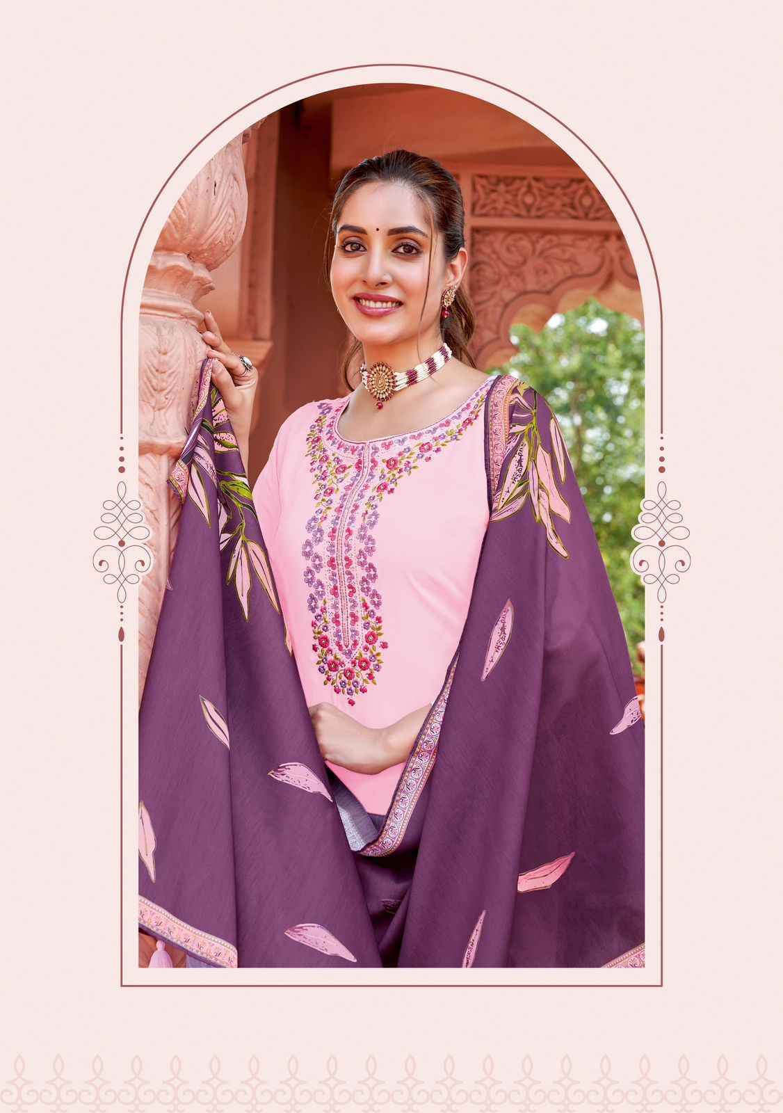 Wooglee Miraan Rayon Readymade Suit (6 pcs Catalogue)