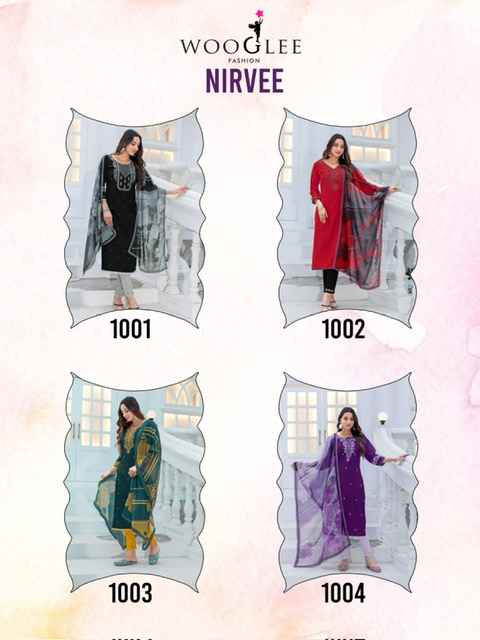 Wooglee Nirvee Modal Readymade Suit (4 pcs Catalogue)