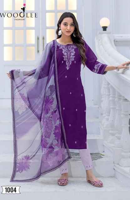 Wooglee Nirvee Modal Readymade Suit (4 pcs Catalogue)