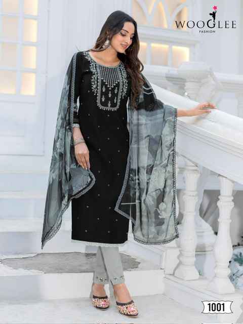 Wooglee Nirvee Modal Readymade Suit (4 pcs Catalogue)