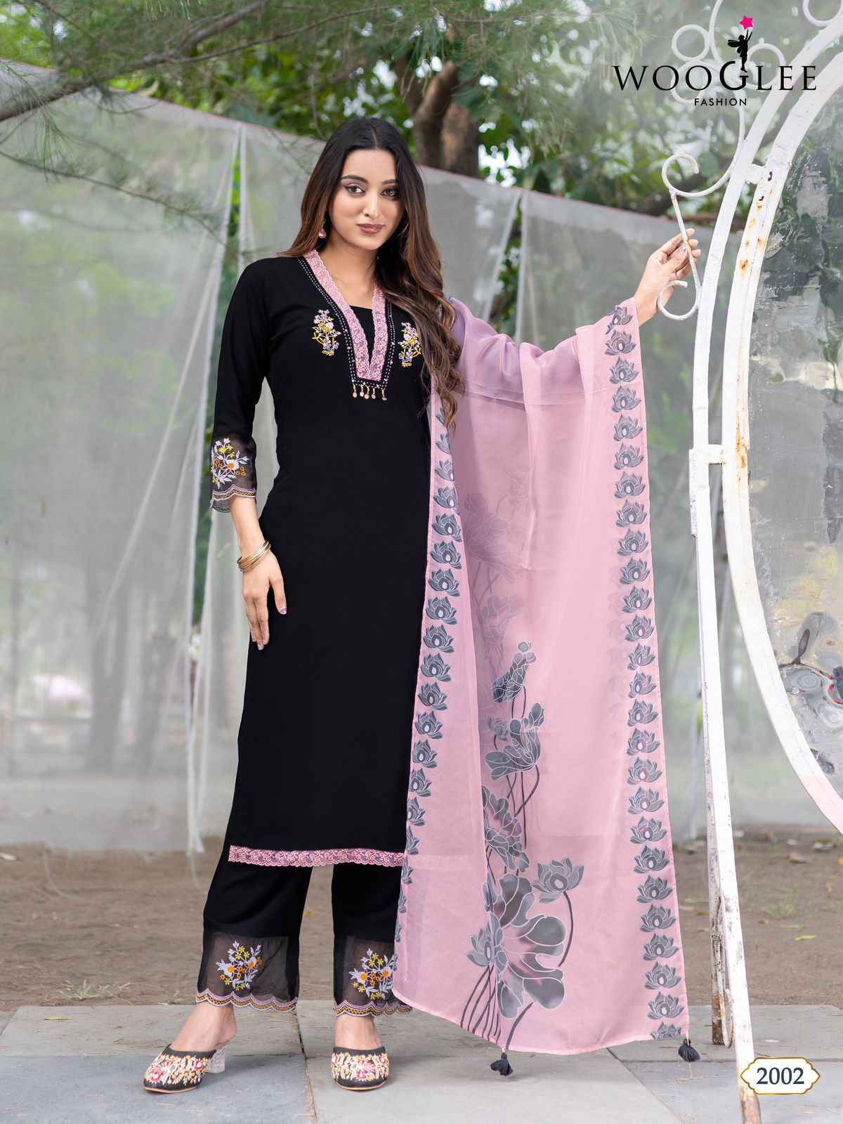 Wooglee Suhana Rayon Readymade Suit (6 pcs Catalogue)