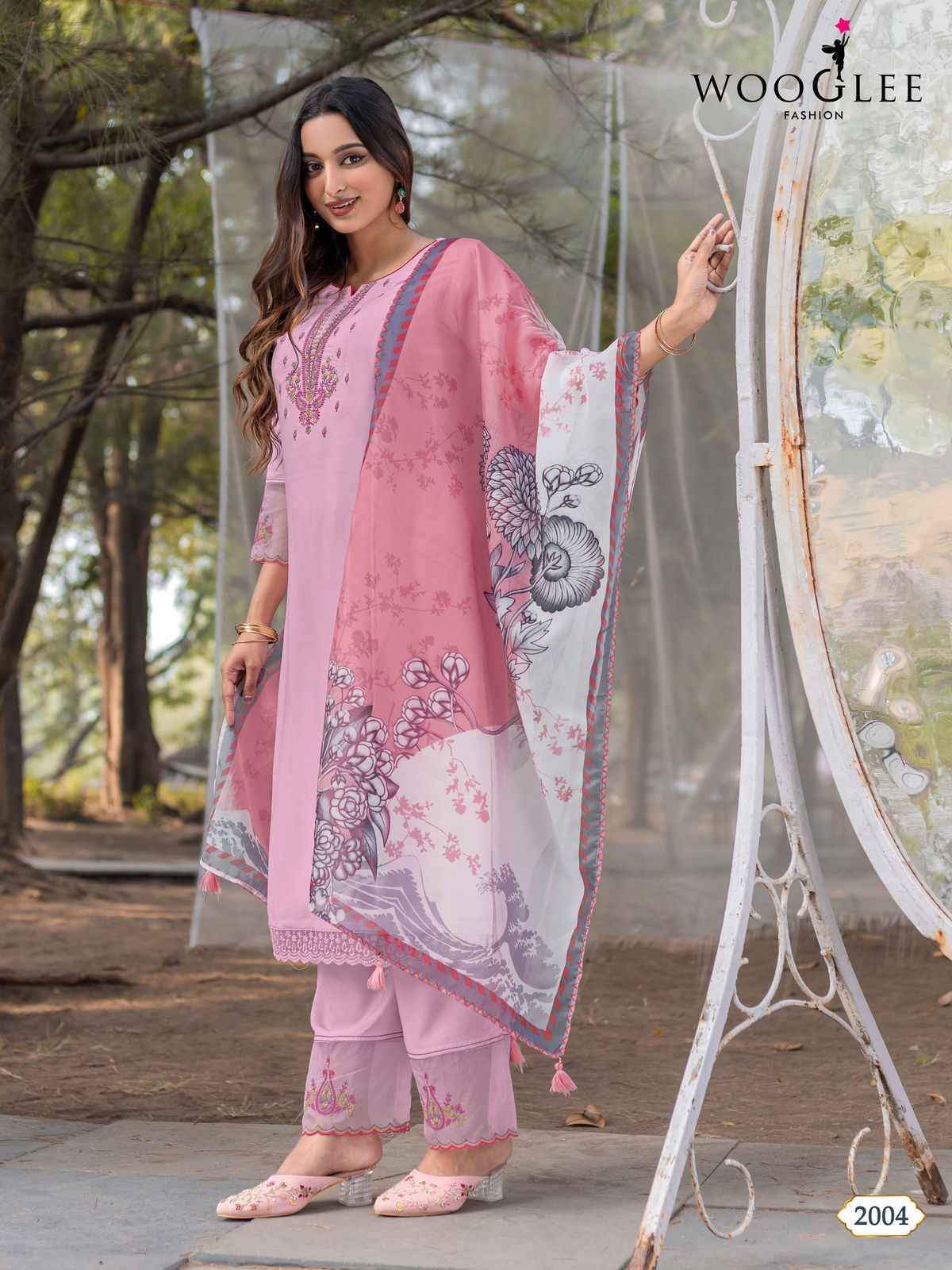 Wooglee Suhana Rayon Readymade Suit (6 pcs Catalogue)