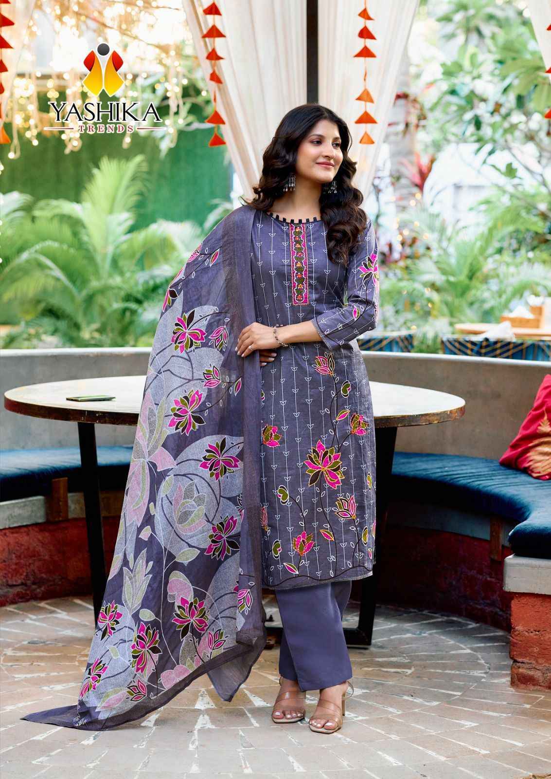 Yashika Trends Dua Vol-4 Cotton Dress Material (8 pcs Catalogue)
