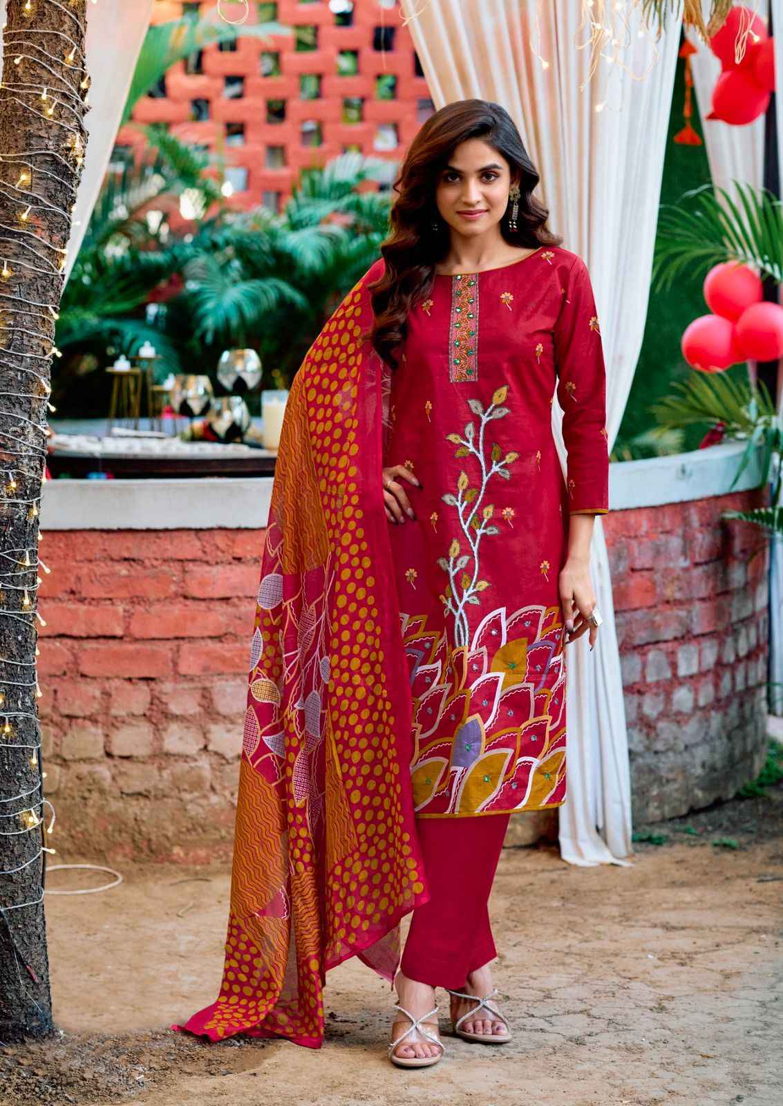 Yashika Trends Dua Vol-4 Cotton Dress Material (8 pcs Catalogue)