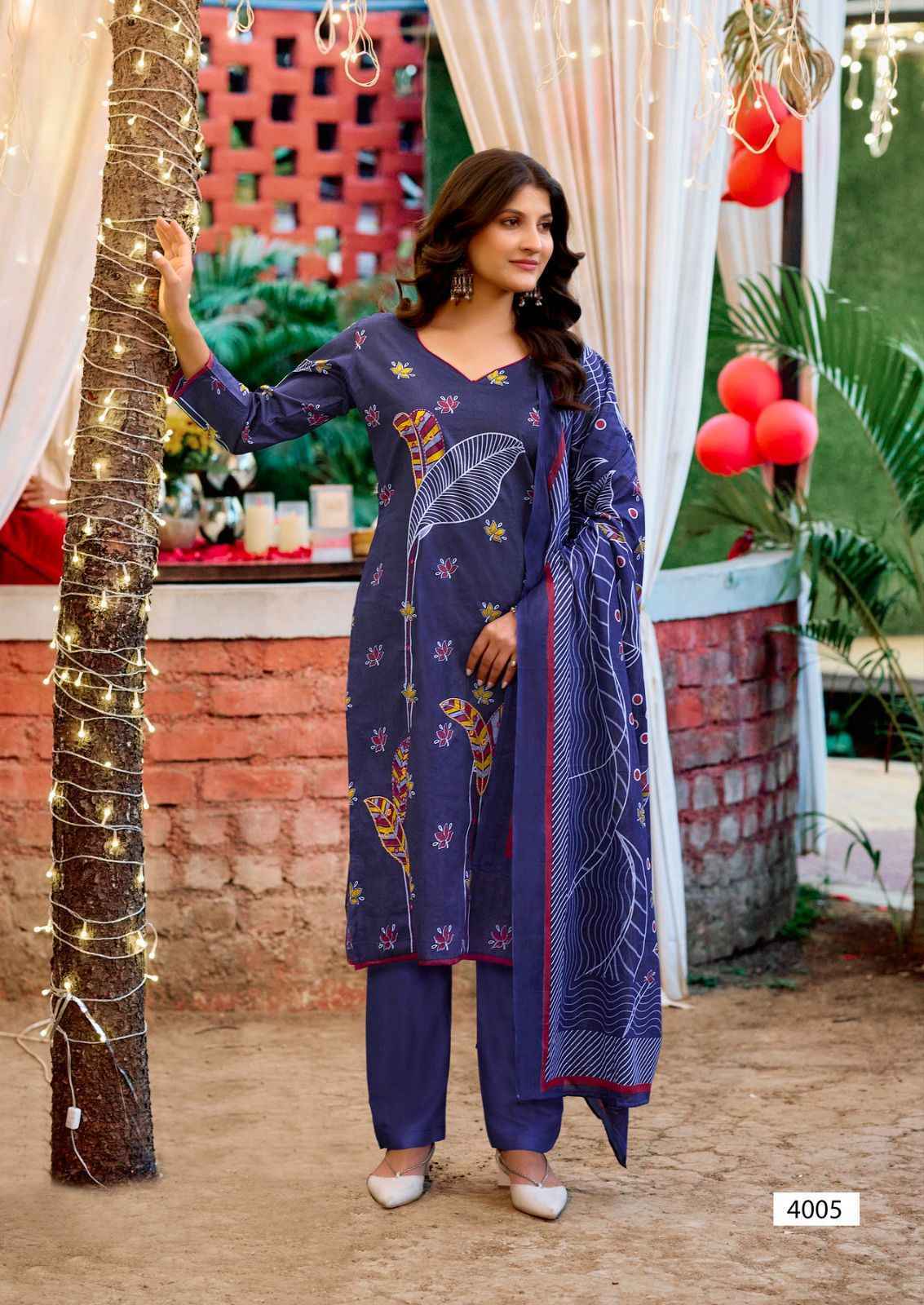 Yashika Trends Dua Vol-4 Cotton Dress Material (8 pcs Catalogue)