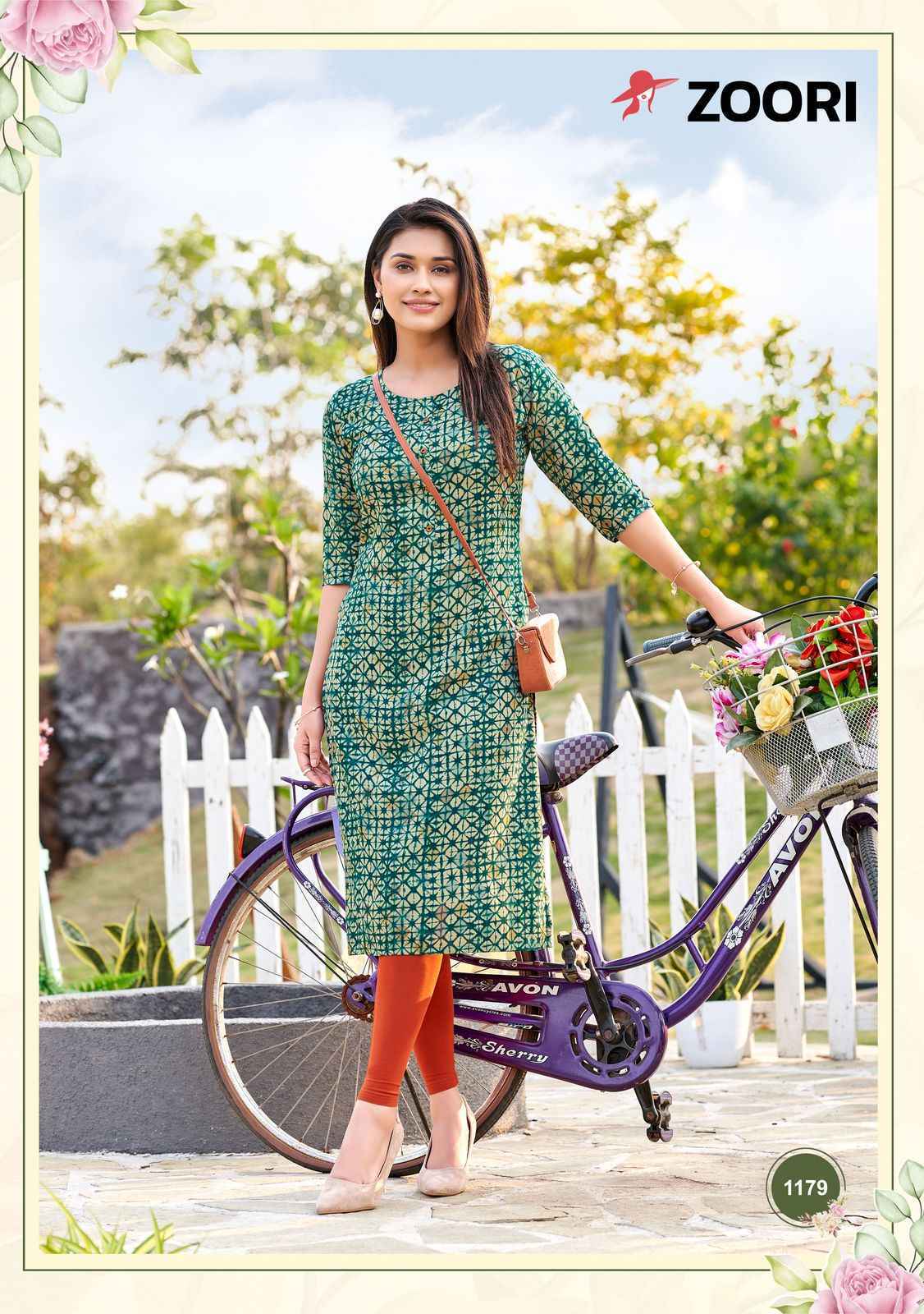 Zoori Akshara Vol-30 Rayon Kurti (6 pcs Catalogue)