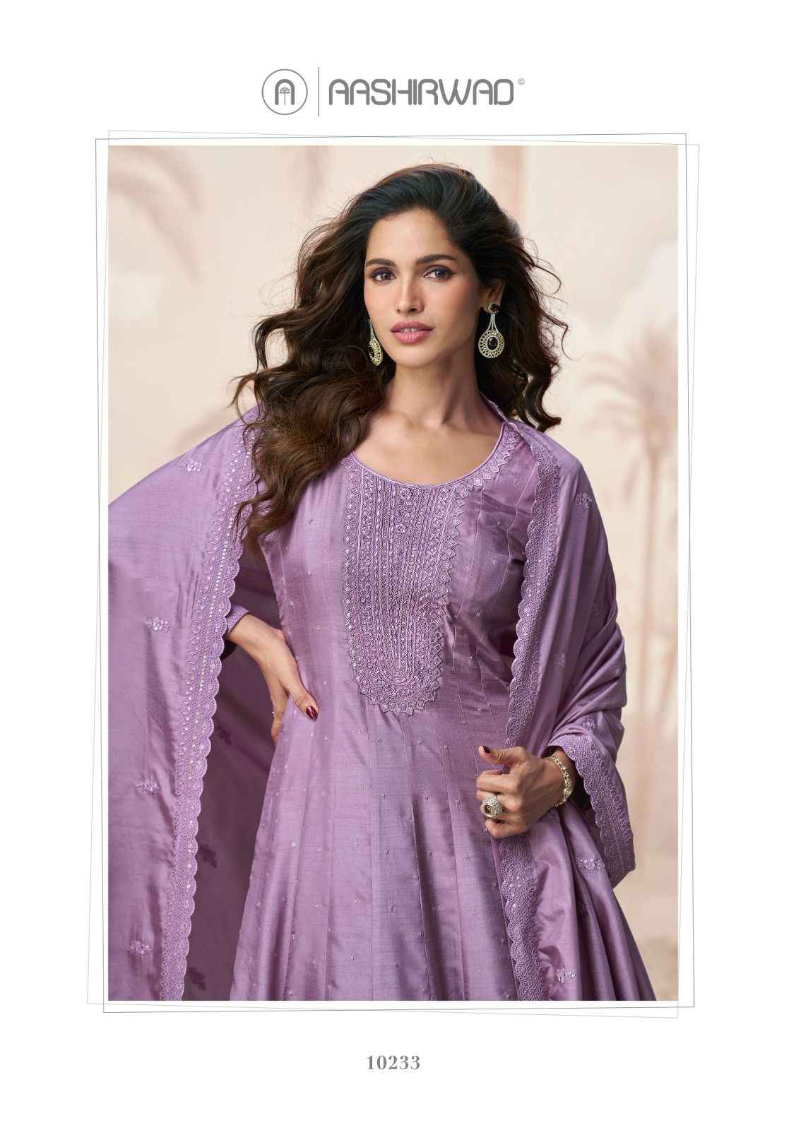 Aashirwad Creation Raagini Readymade Silk Dress 5 pcs Catalogue