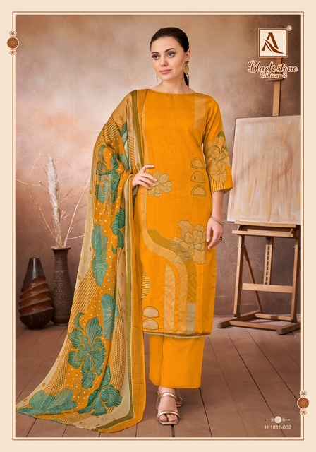 Alok Kajal Zam Dress Material 4 pcs Catalogue