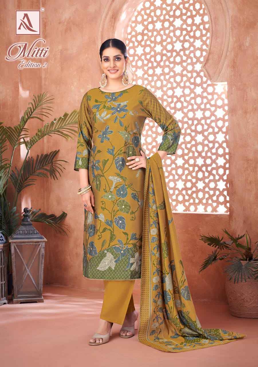 Alok Mitti Edition 2 Mudaal Dress Material 6 pcs Catalogue