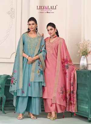 Anju Fabrics Golden Meadows Vol 4 Musline Kurti Combo 6 pcs Catalogue