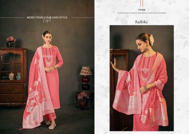 Azara Cycle Vol 4 Cotton Dress Material 6 pcs Catalogue