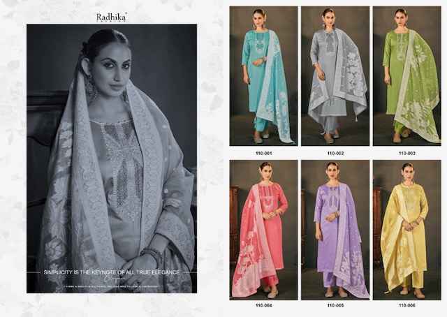 Azara Cycle Vol 4 Cotton Dress Material 6 pcs Catalogue