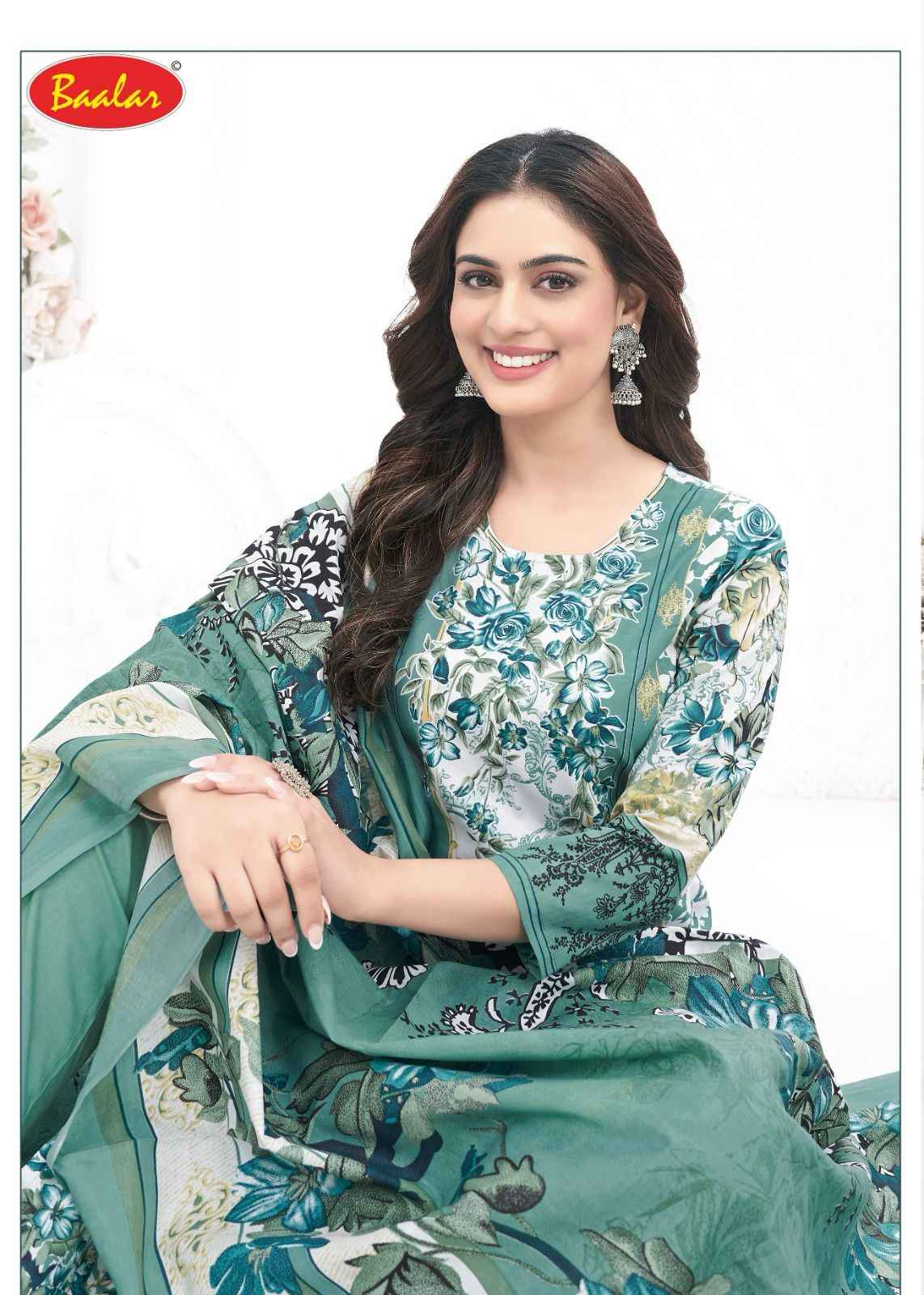 Baalar Karachi Cotton Vol 12 Lawn Cotton Dress Material 9 pcs Catalogue