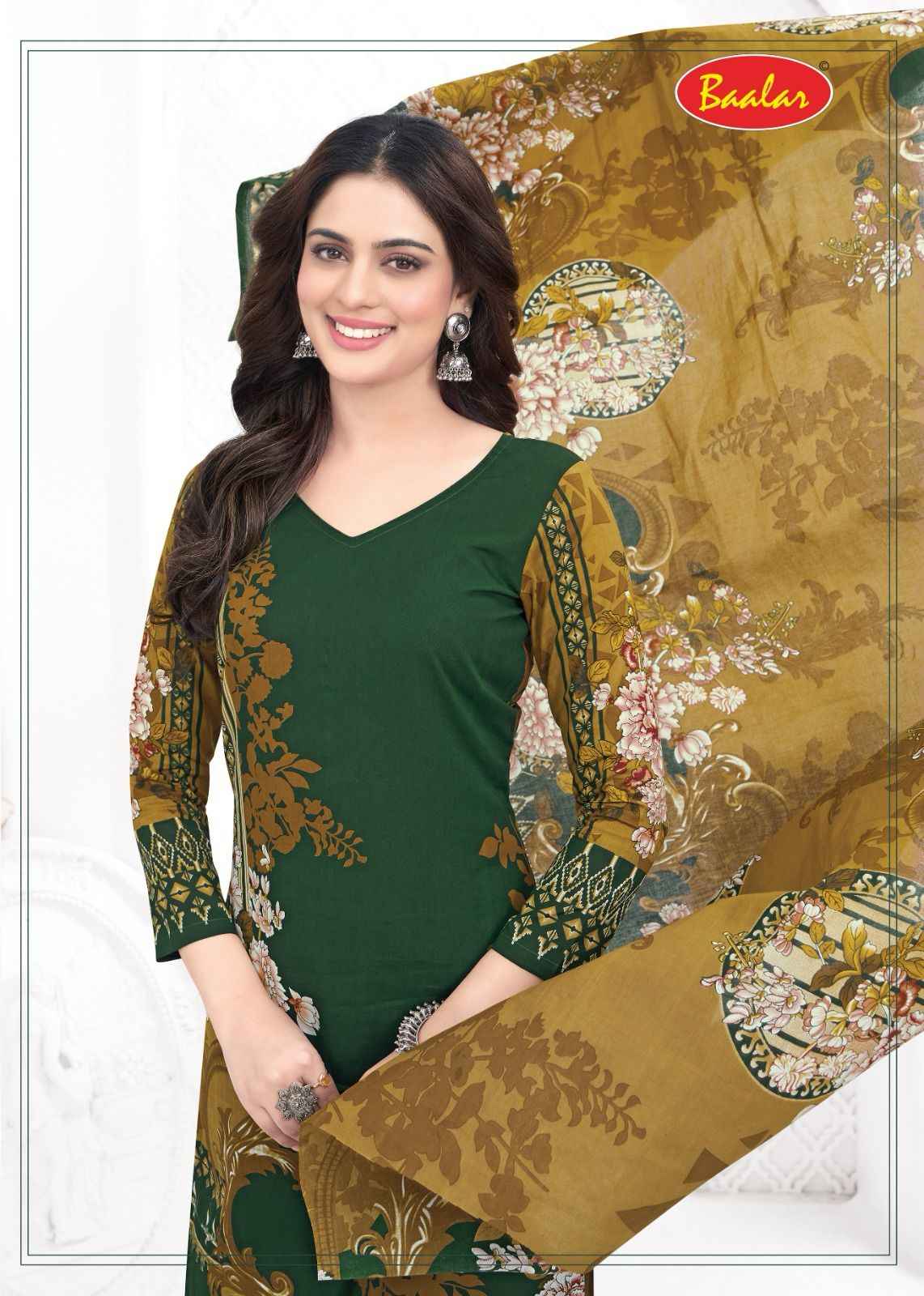 Baalar Karachi Cotton Vol 12 Lawn Cotton Dress Material 9 pcs Catalogue