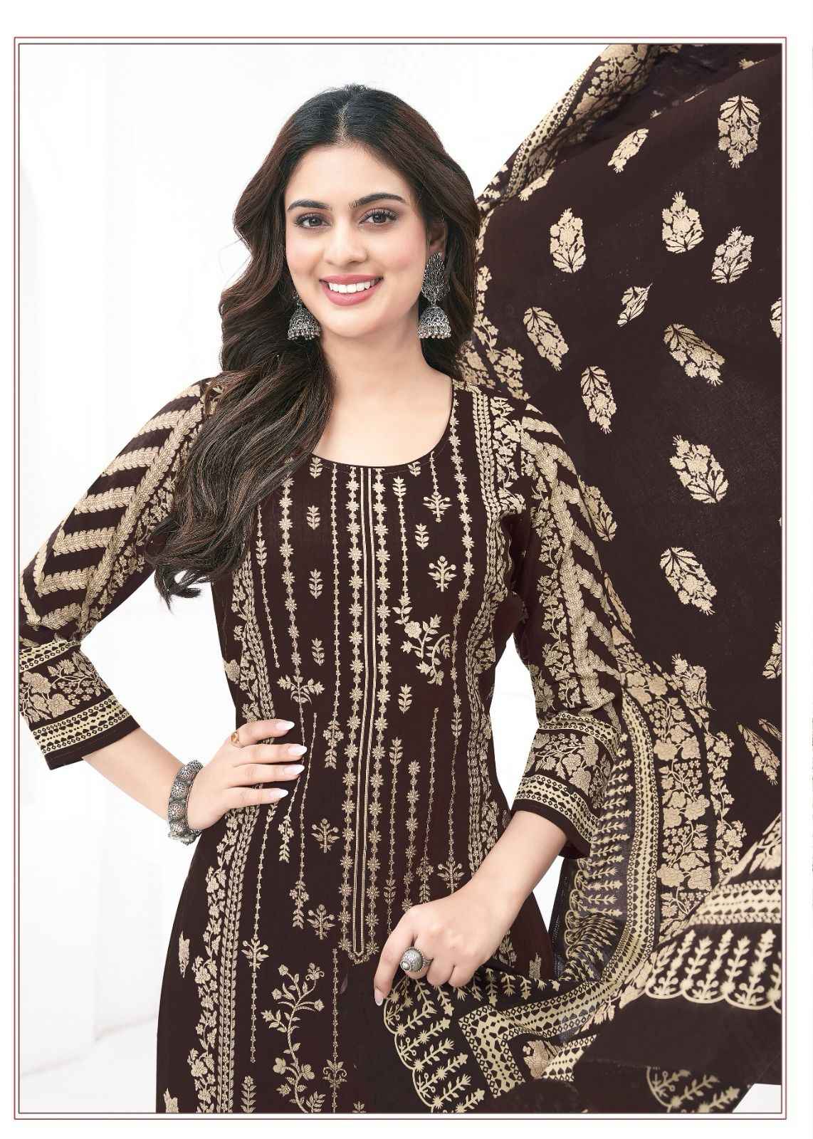 Baalar Karachi Cotton Vol 12 Lawn Cotton Dress Material 9 pcs Catalogue