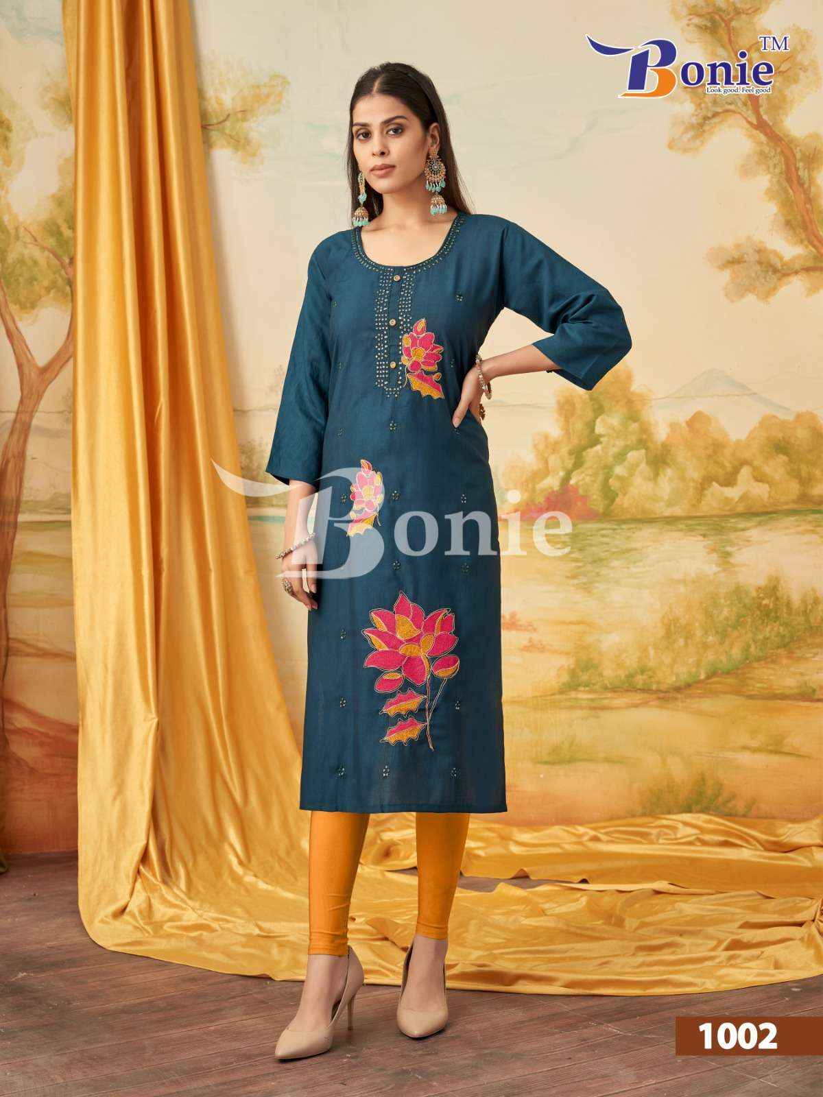 Bonie Kalki Fancy Kurti 5 pcs Catalogue