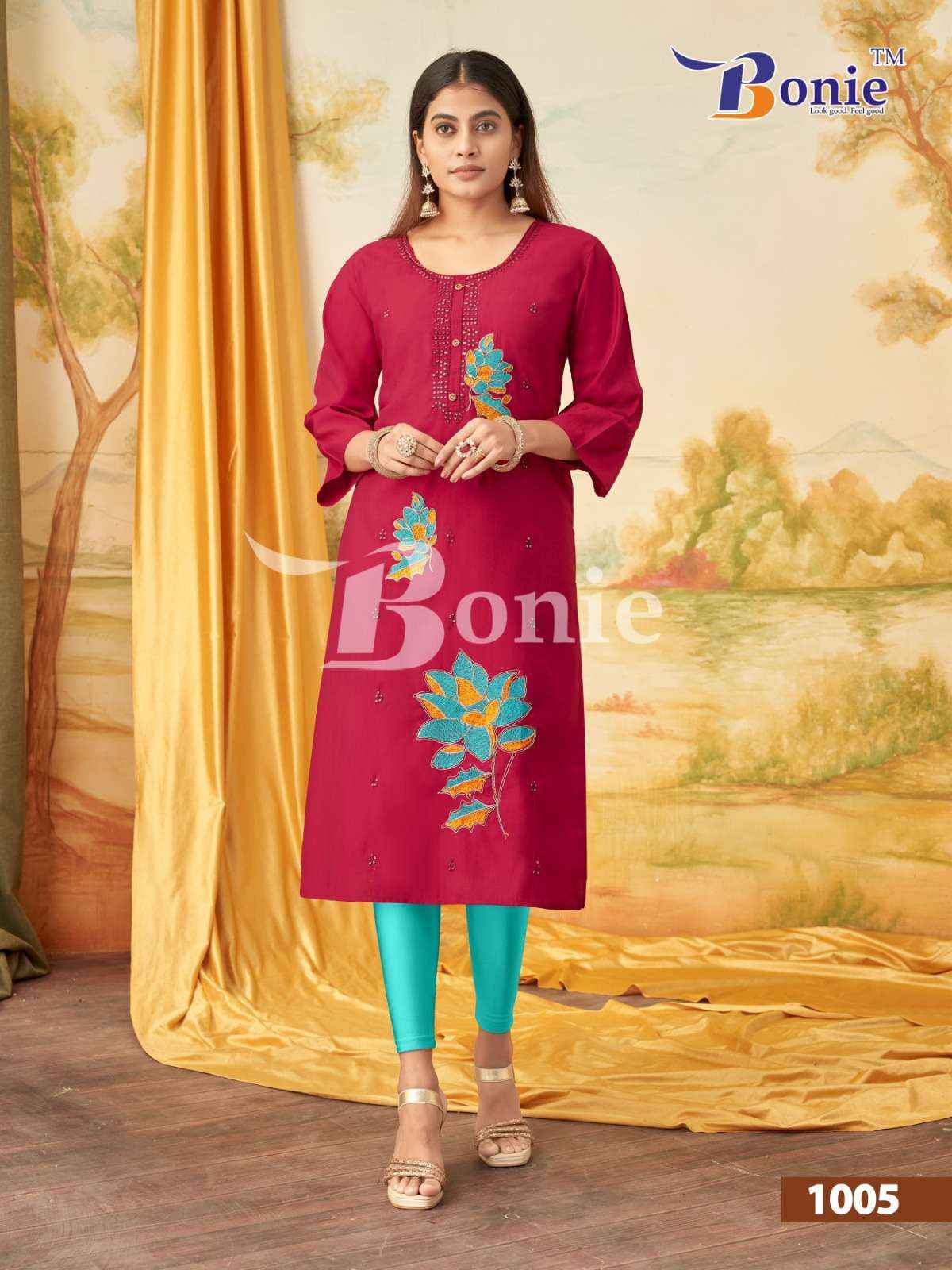 Bonie Kalki Fancy Kurti 5 pcs Catalogue