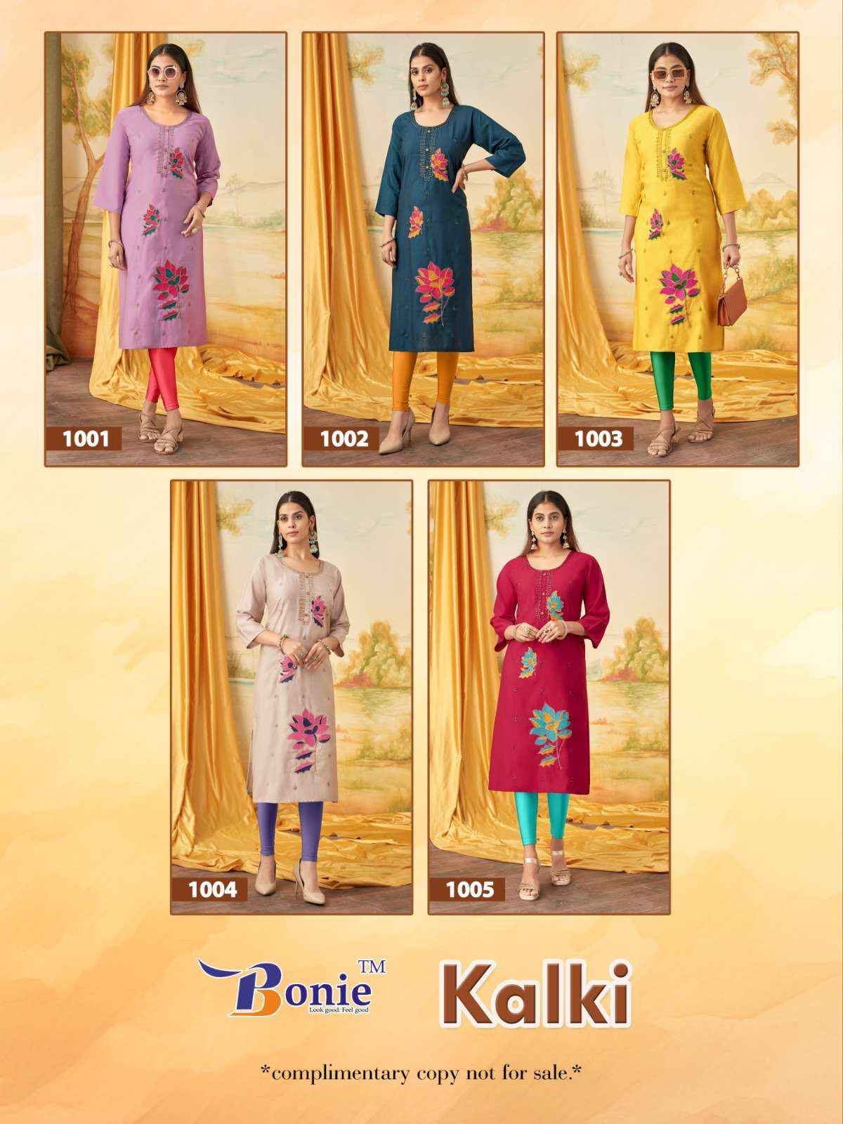 Bonie Kalki Fancy Kurti 5 pcs Catalogue