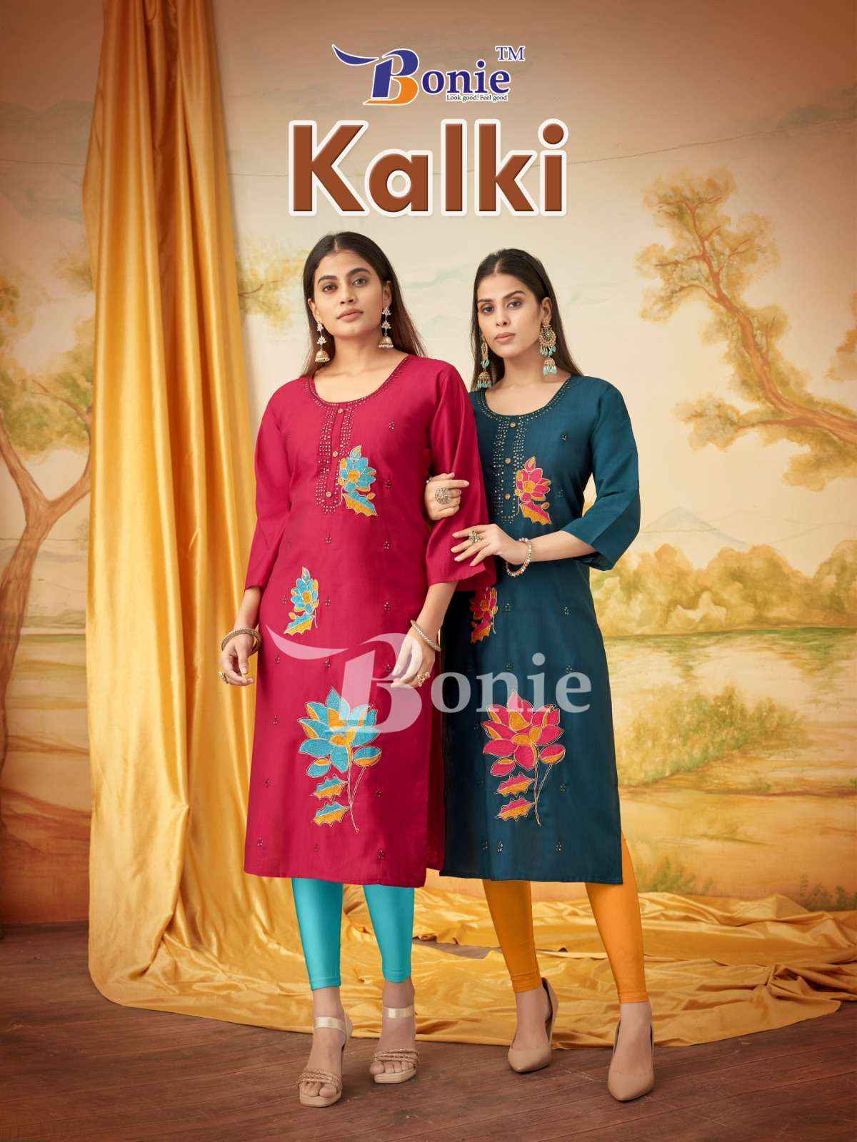 Bonie Kalki Fancy Kurti 5 pcs Catalogue