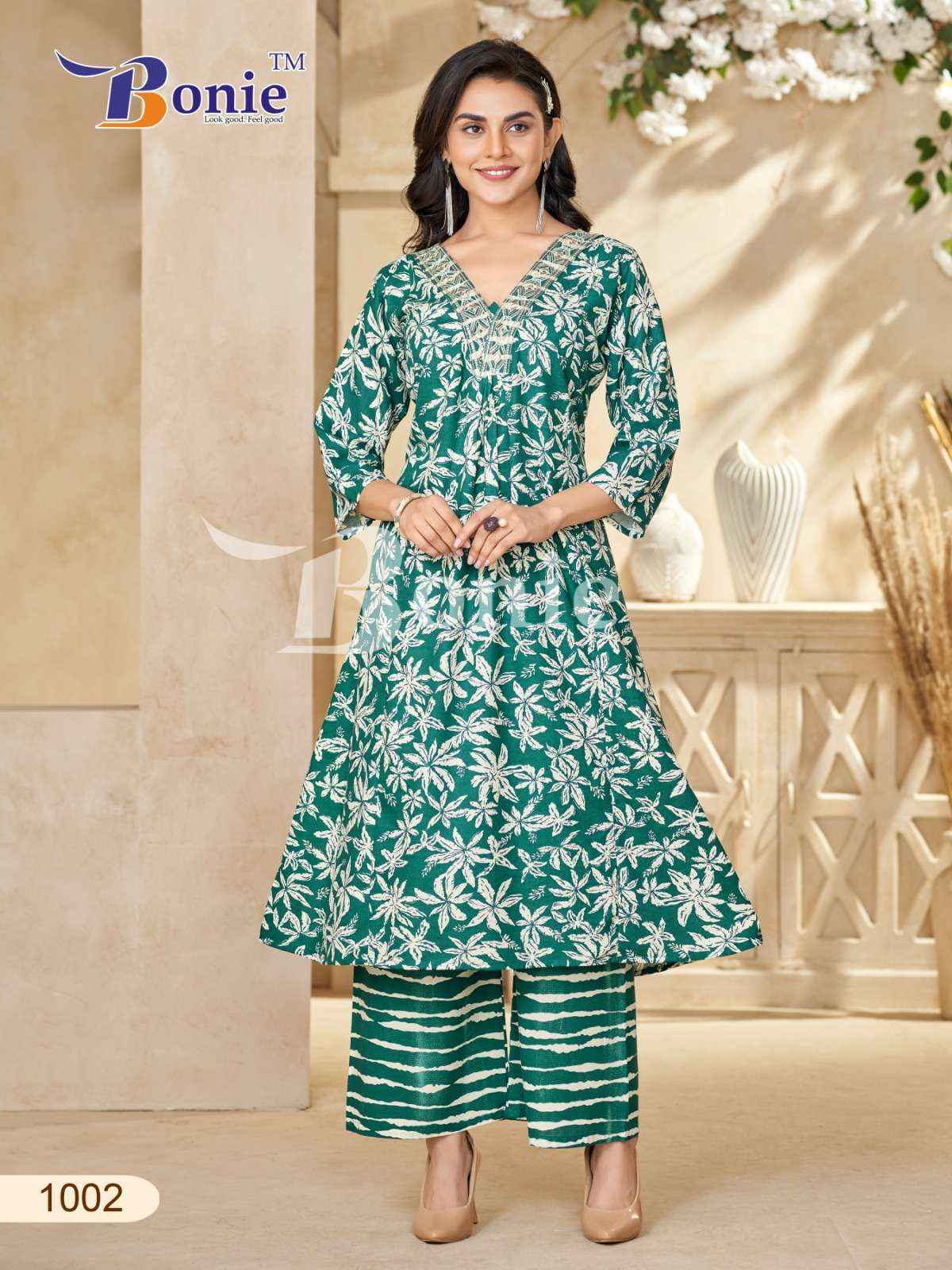 Bonie Rutvi Vol 1 Fancy Kurti Combo 7 pcs Catalogue