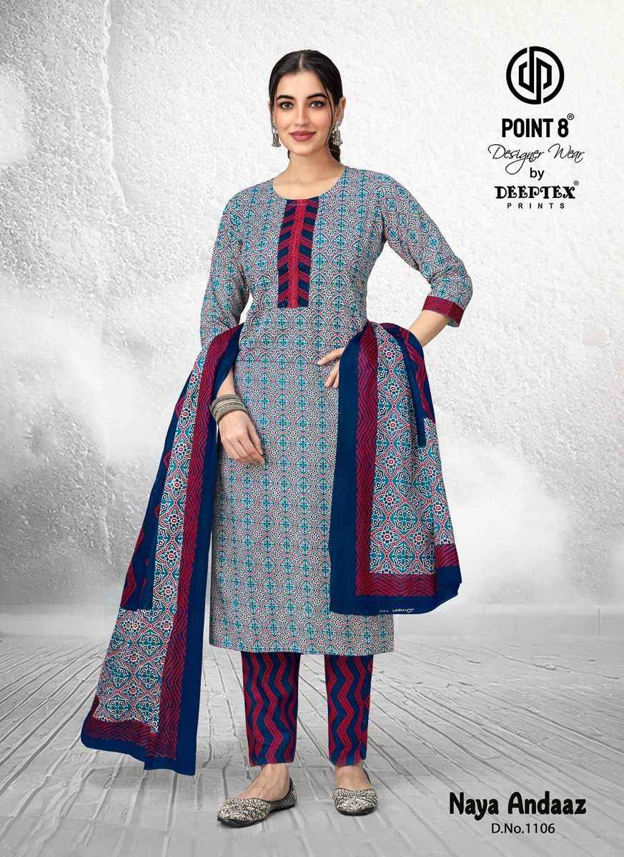 Deeptex Naya Andaaz Vol 11 Readymade Cotton Dress 10 pcs Catalogue