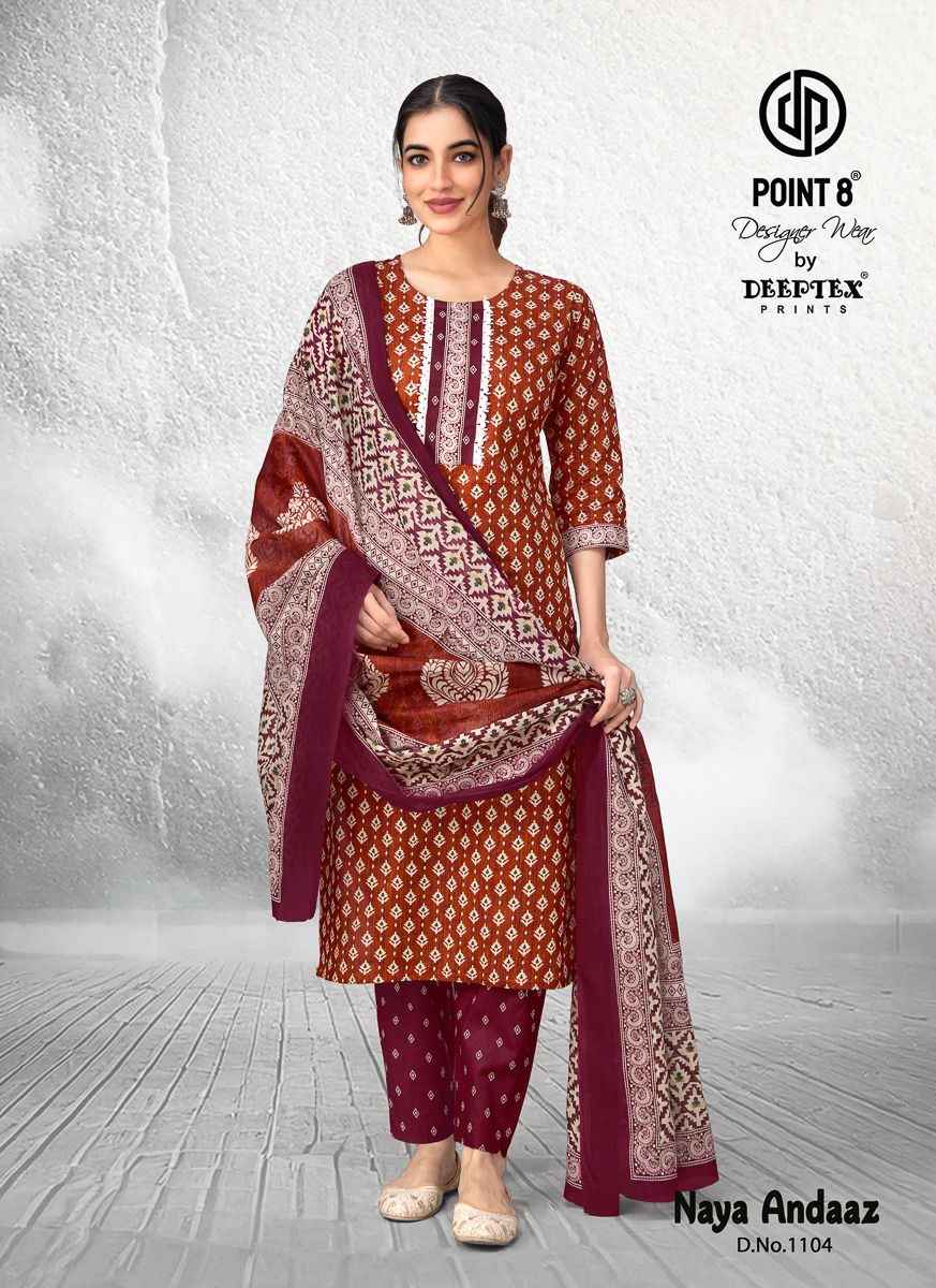Deeptex Naya Andaaz Vol 11 Readymade Cotton Dress 10 pcs Catalogue