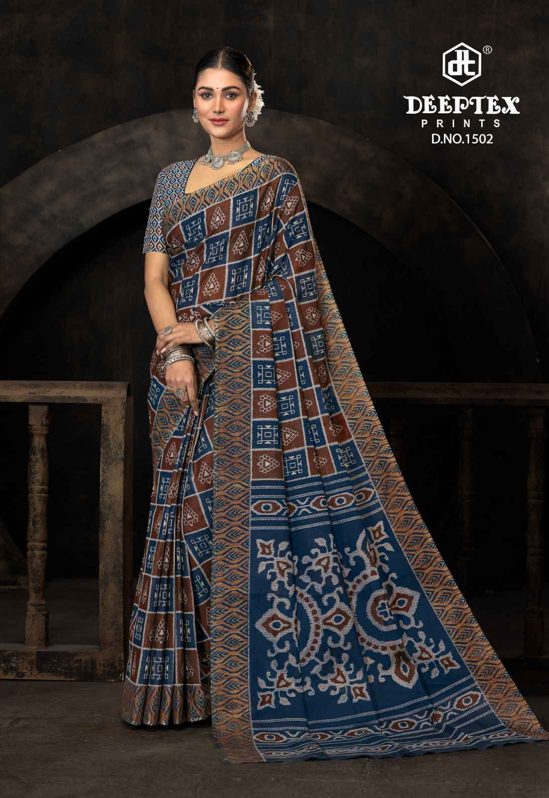 Deeptex Prime Time Vol-15 Cotton Saree (10 pcs Catalogue)