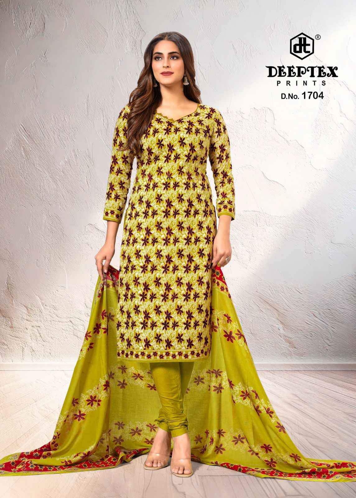 Deeptex Tradition Vol 17 Cotton Dress Material 10 pcs Catalogue