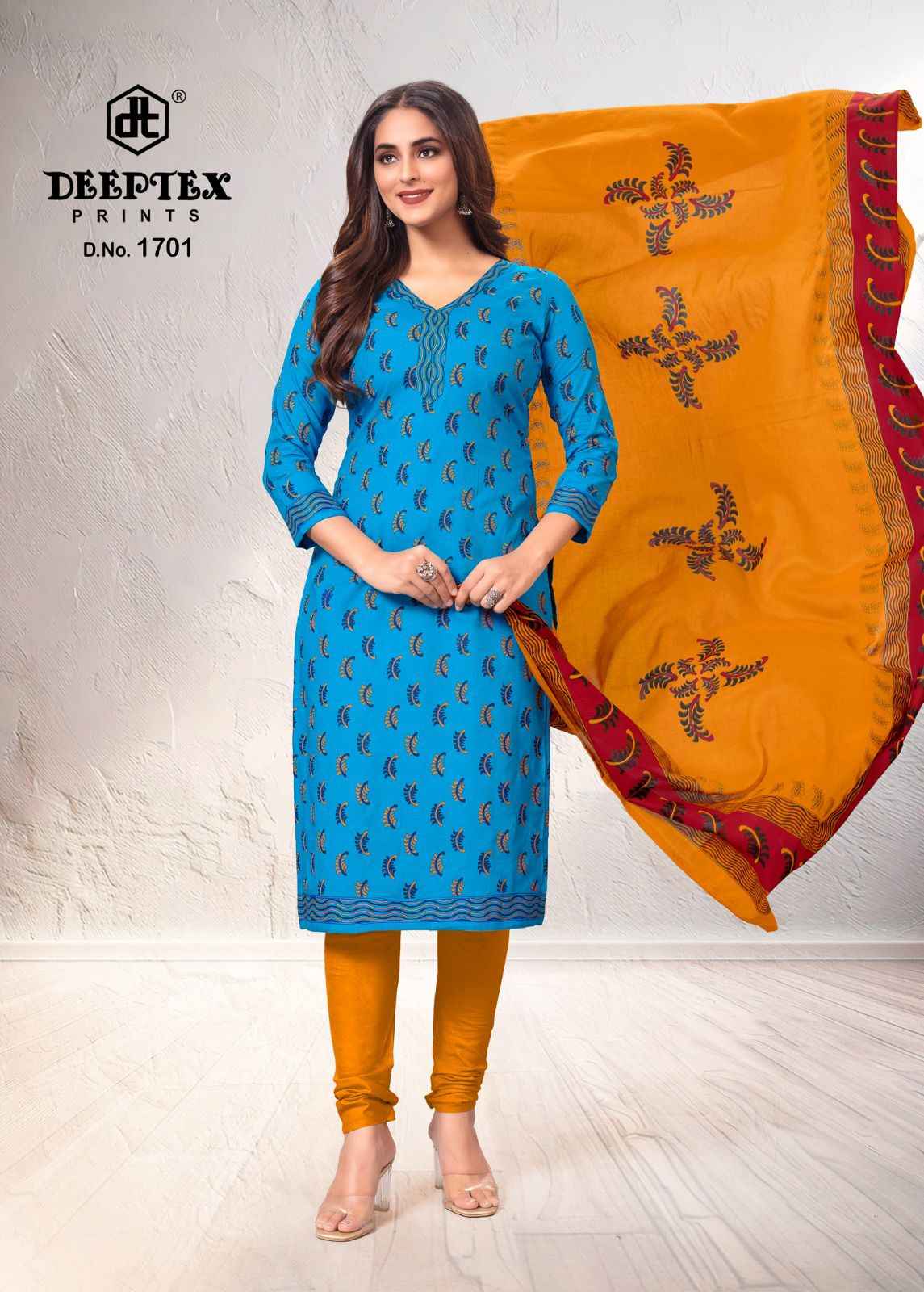 Deeptex Tradition Vol 17 Cotton Dress Material 10 pcs Catalogue