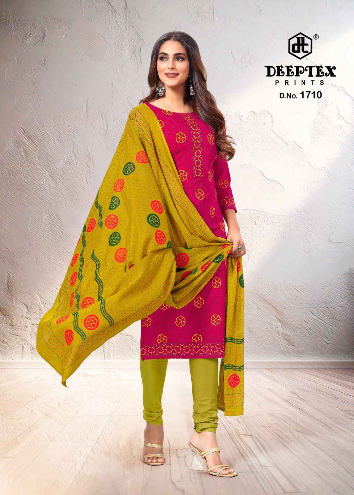 Deeptex Tradition Vol 17 Cotton Dress Material 10 pcs Catalogue