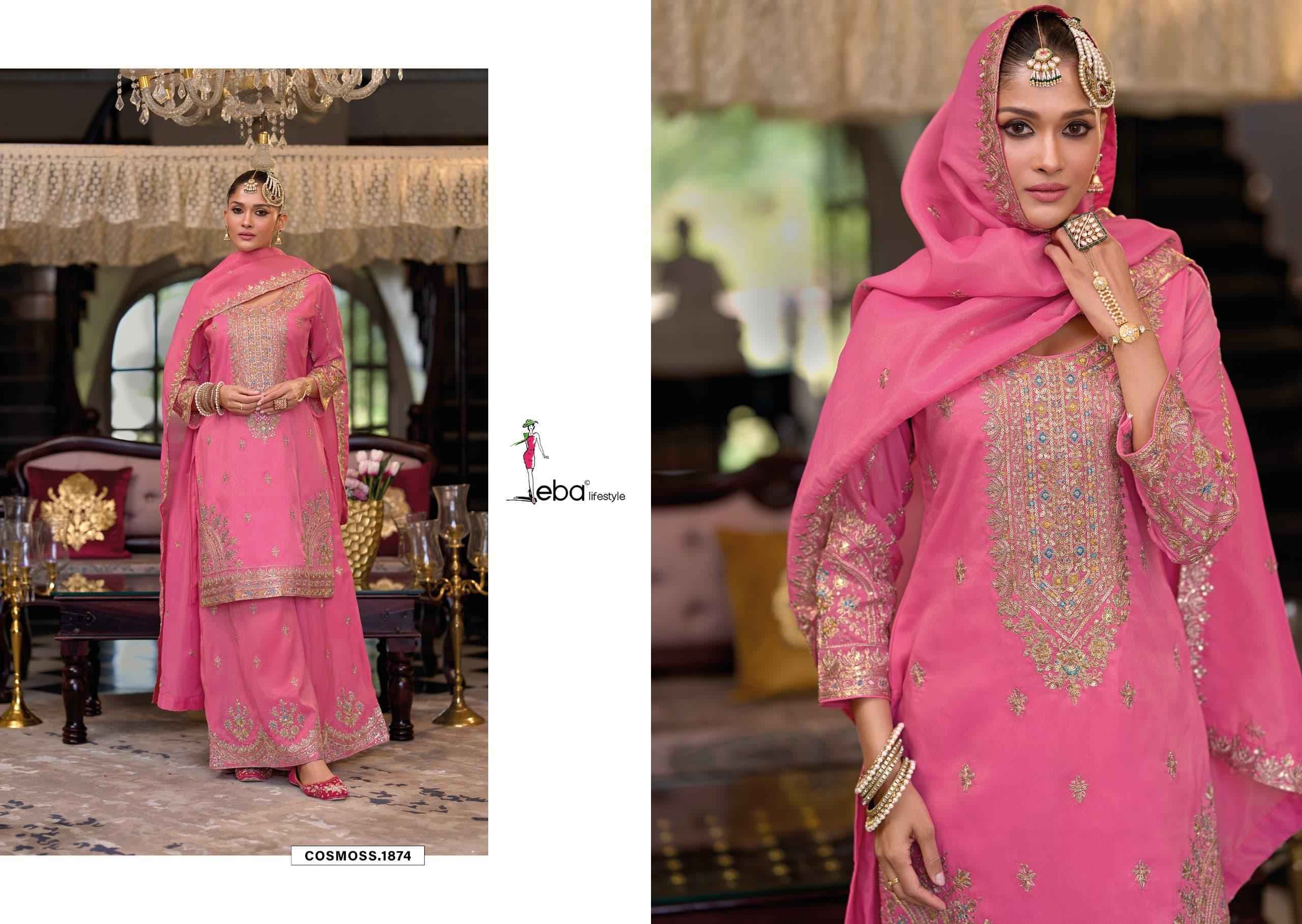 Eba Lifestyle Cosmoss Simar Readymade Dress (3 pcs Catalogue)