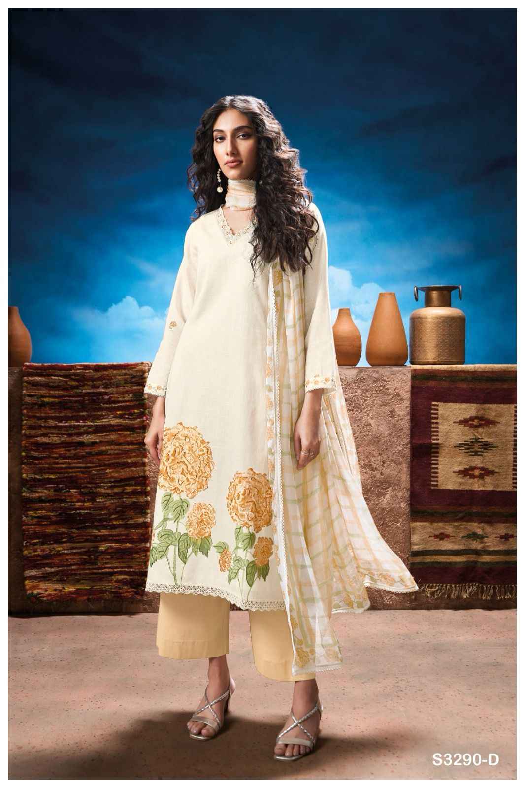 premium cotton dress materials Kala Jaipuri Vol 9 Premium Cotton Dress Material Collection