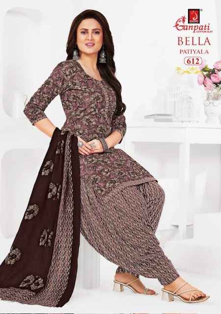 Ganpati Bella Patiyala Vol 6 Readymade Cotton Dress 15 pcs Catalogue
