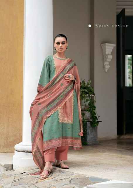 Gull Jee Israt Viscouse Musline Dress Material 6 pcs Catalogue