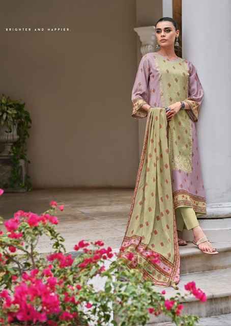 Gull Jee Israt Viscouse Musline Dress Material 6 pcs Catalogue