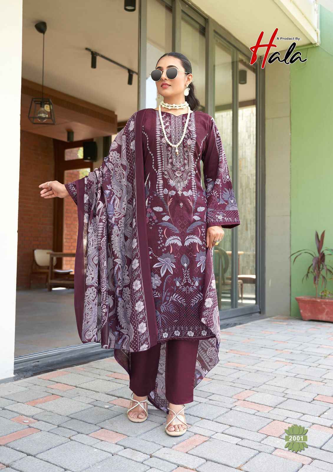 Hala Naira Vol 2 Cotton Dress Materail 8 pcs Catalogue