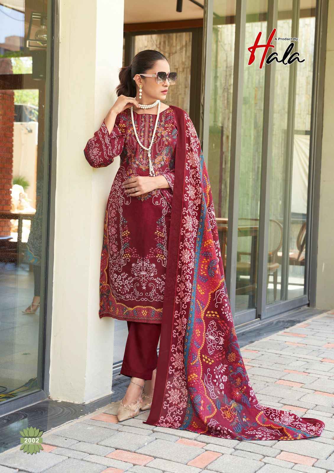 Hala Naira Vol 2 Cotton Dress Materail 8 pcs Catalogue