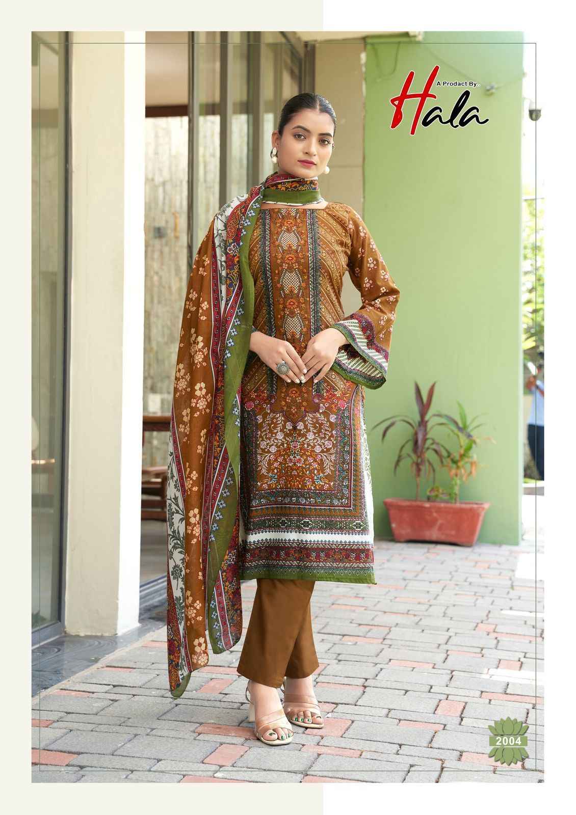Hala Naira Vol 2 Cotton Dress Materail 8 pcs Catalogue