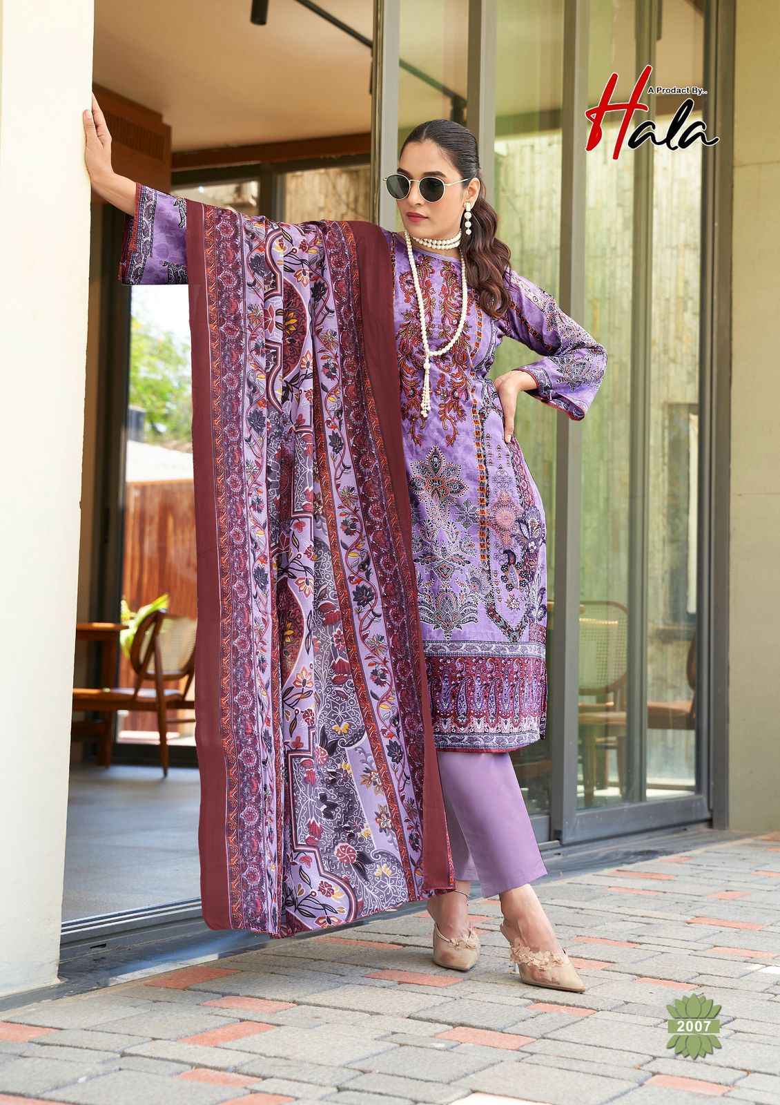 Hala Naira Vol 2 Cotton Dress Materail 8 pcs Catalogue