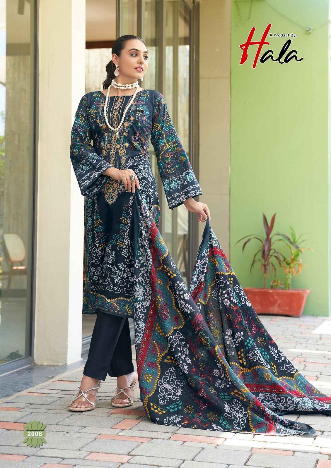 Hala Naira Vol 2 Cotton Dress Materail 8 pcs Catalogue