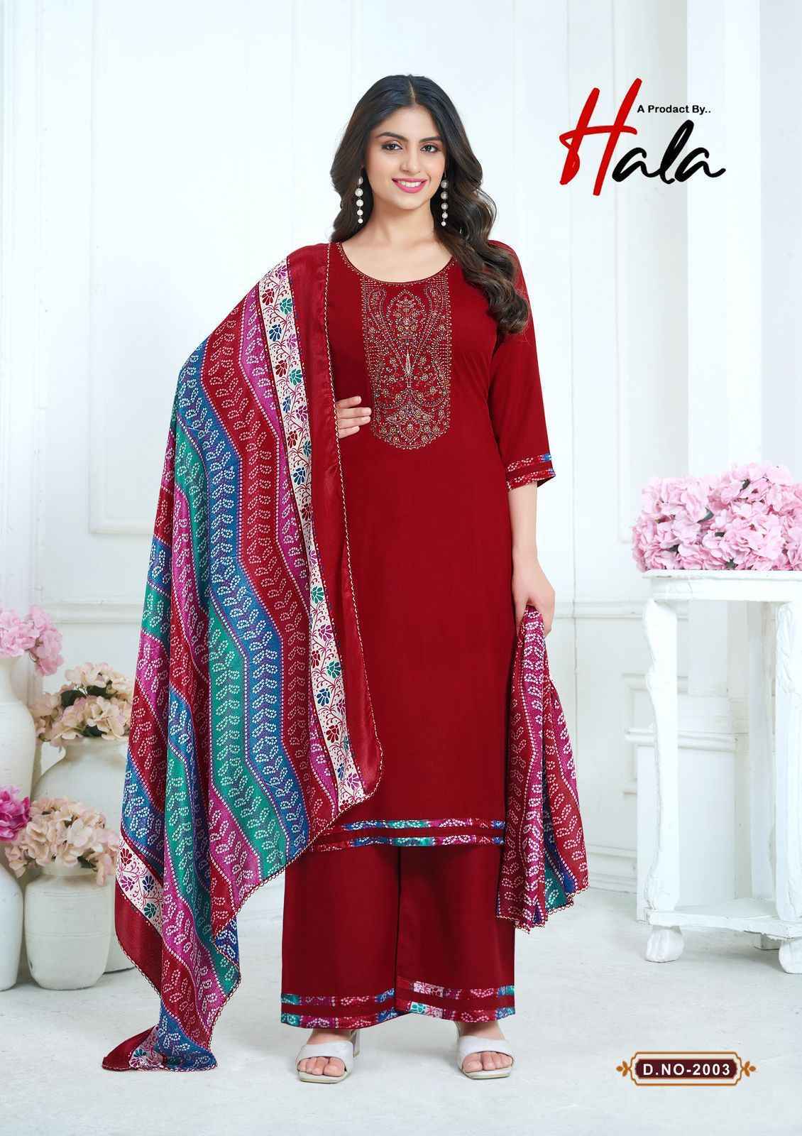 Hala Nigaar Vol 2 Rayon Dress Material 8 pcs Catalogue