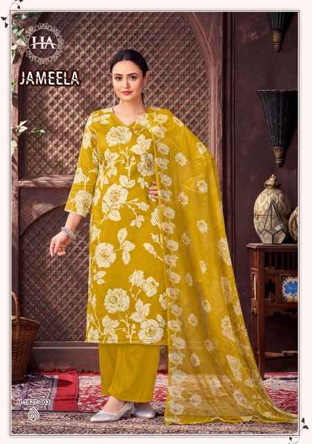 Harshit Fashion Jameela Zam Dress Material 4 pcs Catalogue