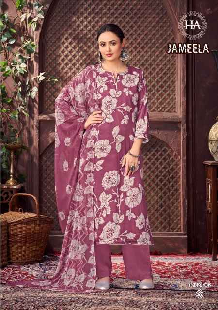 Harshit Fashion Jameela Zam Dress Material 4 pcs Catalogue